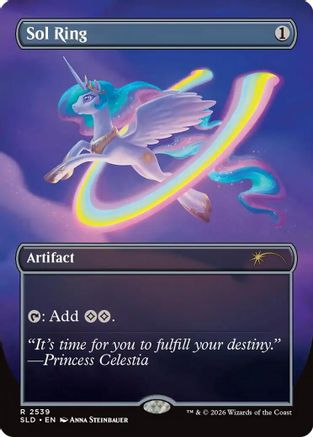 Sol Ring (2539) (SLD-2539) [Secret Lair] Drop Series MTG Single Wizards of the Coast
