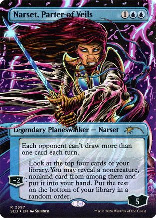 Narset, Parter of Veils (2397) (SLD-2397) [Secret Lair] Drop Series Foil MTG Single Wizards of the Coast