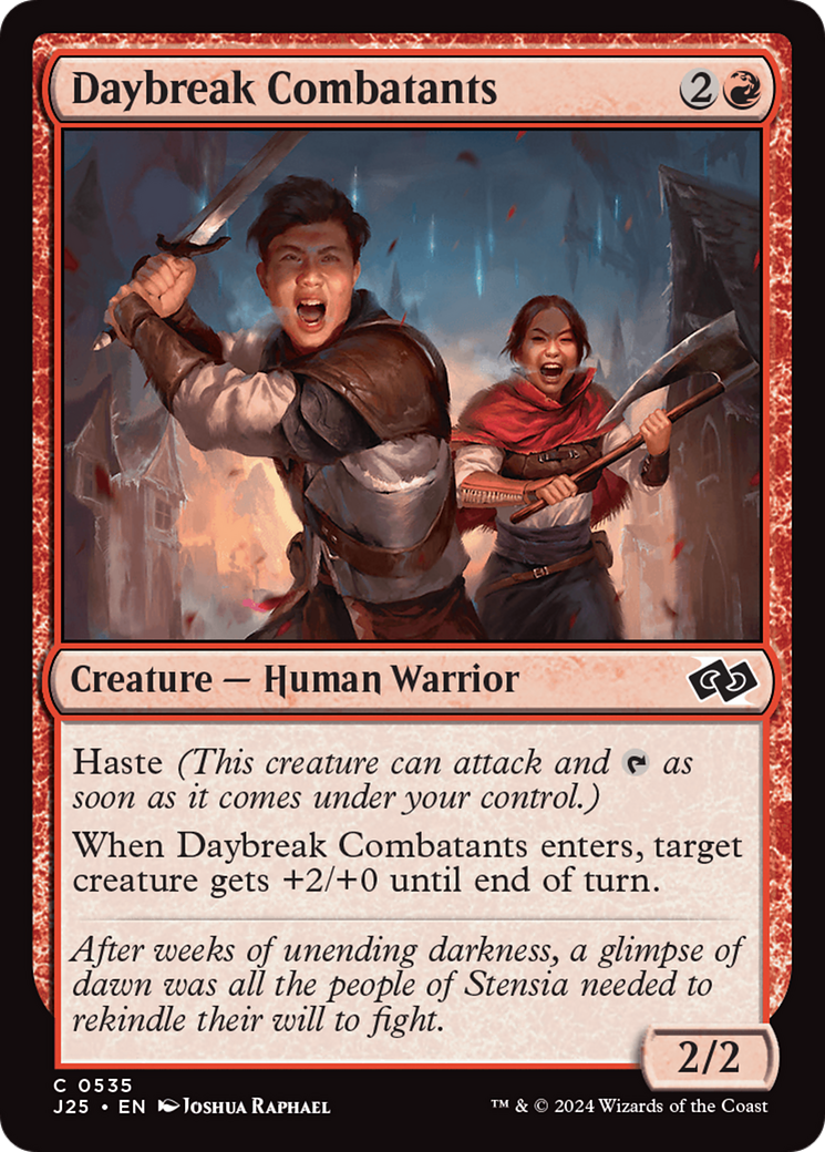 Daybreak Combatants (J25-535) [Foundations Jumpstart] MTG Single Wizards of the Coast