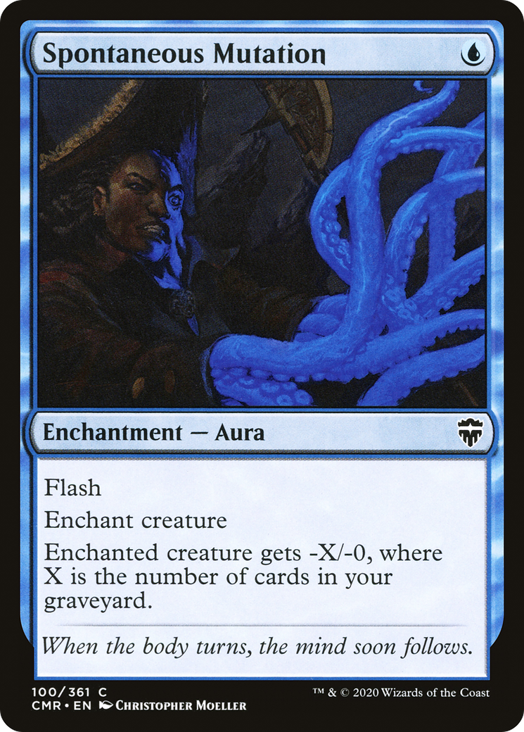Spontaneous Mutation (CMR-100) [Commander Legends] MTG Single Wizards of the Coast