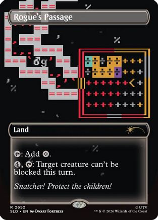 Rogue's Passage (2652) (SLD-2652) [Secret Lair] Drop Series MTG Single Wizards of the Coast