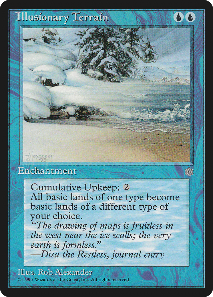 Illusionary Terrain (ICE-077) [Ice Age] MTG Single Wizards of the Coast