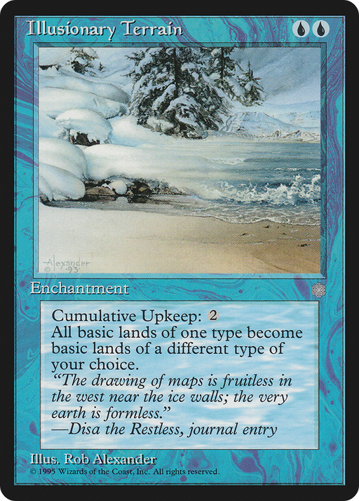 Illusionary Terrain (ICE-077) [Ice Age] MTG Single Wizards of the Coast