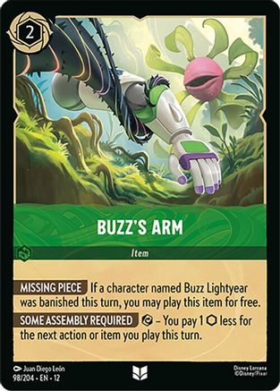 Buzz's Arm (98/204) [Wilds Unknown] Lorcana Single Disney