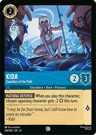 Kida - Guardian of the Path (144/204) [Wilds Unknown] Lorcana Single Disney