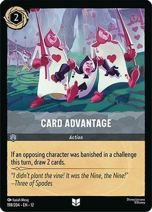 Card Advantage (198/204) [Wilds Unknown] Lorcana Single Disney