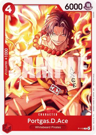 Portgas.D.Ace (Pirates Party 2026 Vol. 1) (P-119) [One Piece Promotion Cards] One Piece Single Bandai