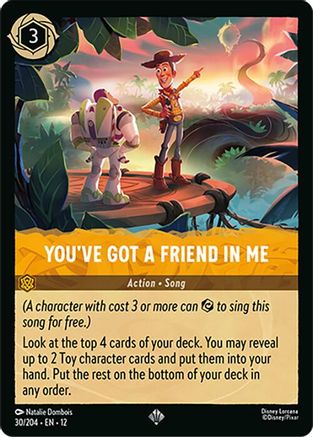 You've Got a Friend in Me (30/204) [Wilds Unknown] Lorcana Single Disney