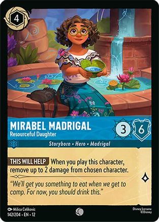 Mirabel Madrigal - Resourceful Daughter (142/204) [Wilds Unknown] Lorcana Single Disney