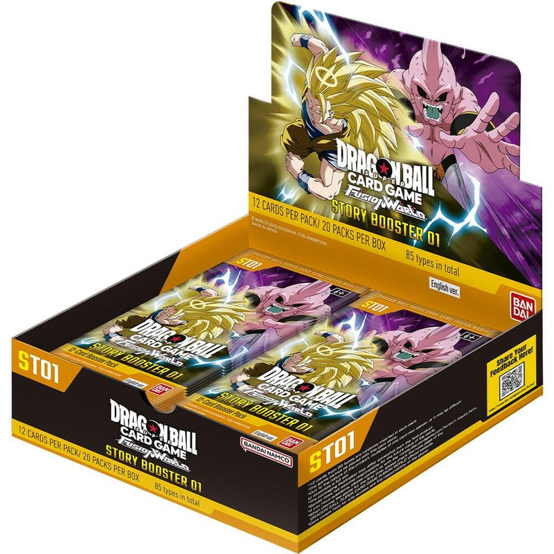 Dragon Ball Super Fusion World: Story Booster Vol.1 - Booster Box [ST01] (Release Date: August 21)