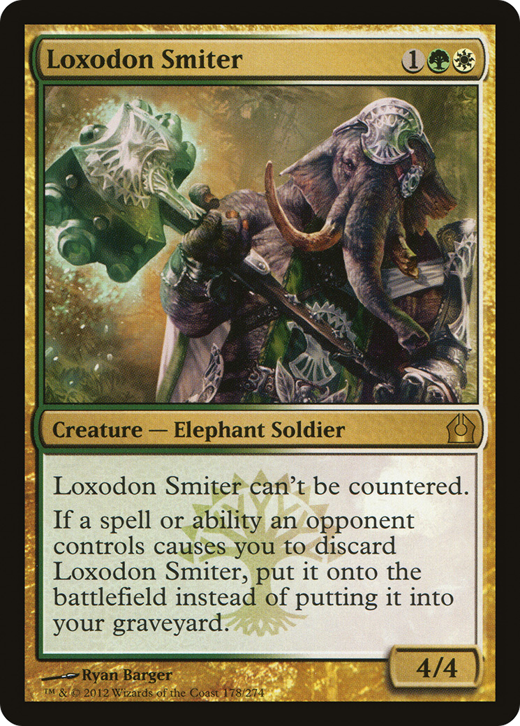 Loxodon Smiter (RTR-178) [Return to Ravnica] Foil MTG Single Wizards of the Coast