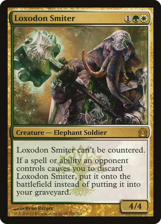 Loxodon Smiter (RTR-178) [Return to Ravnica] MTG Single Wizards of the Coast