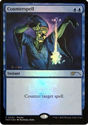 Counterspell (Graphic Novel Insert) (MEDIA-002) [Media Promos] Foil MTG Single Wizards of the Coast