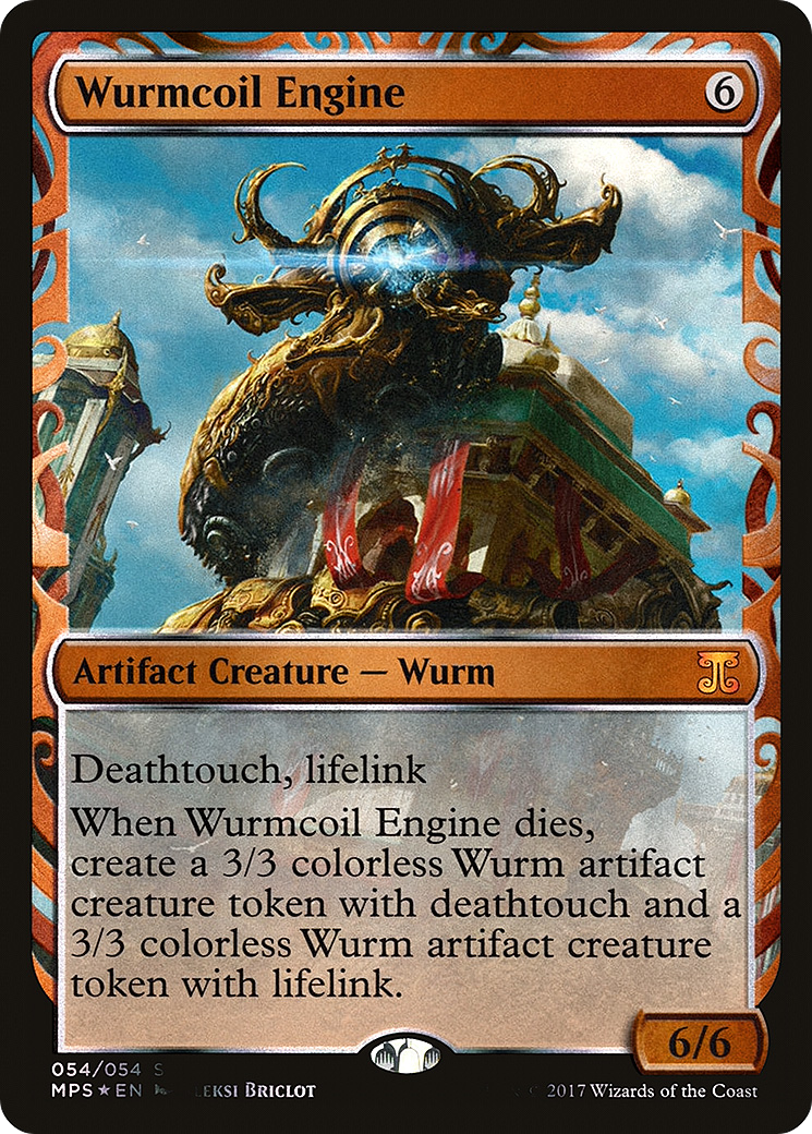 Wurmcoil Engine (MPS-054) [Kaladesh Inventions] Foil MTG Single Wizards of the Coast