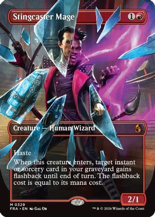 Stingcaster Mage (0329) (FRA-329) [Reality Fracture] MTG Single Wizards of the Coast