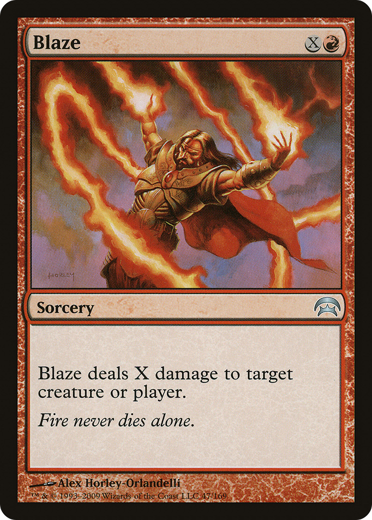 Blaze (HOP-047) [Misc] Planechase MTG Single Wizards of the Coast
