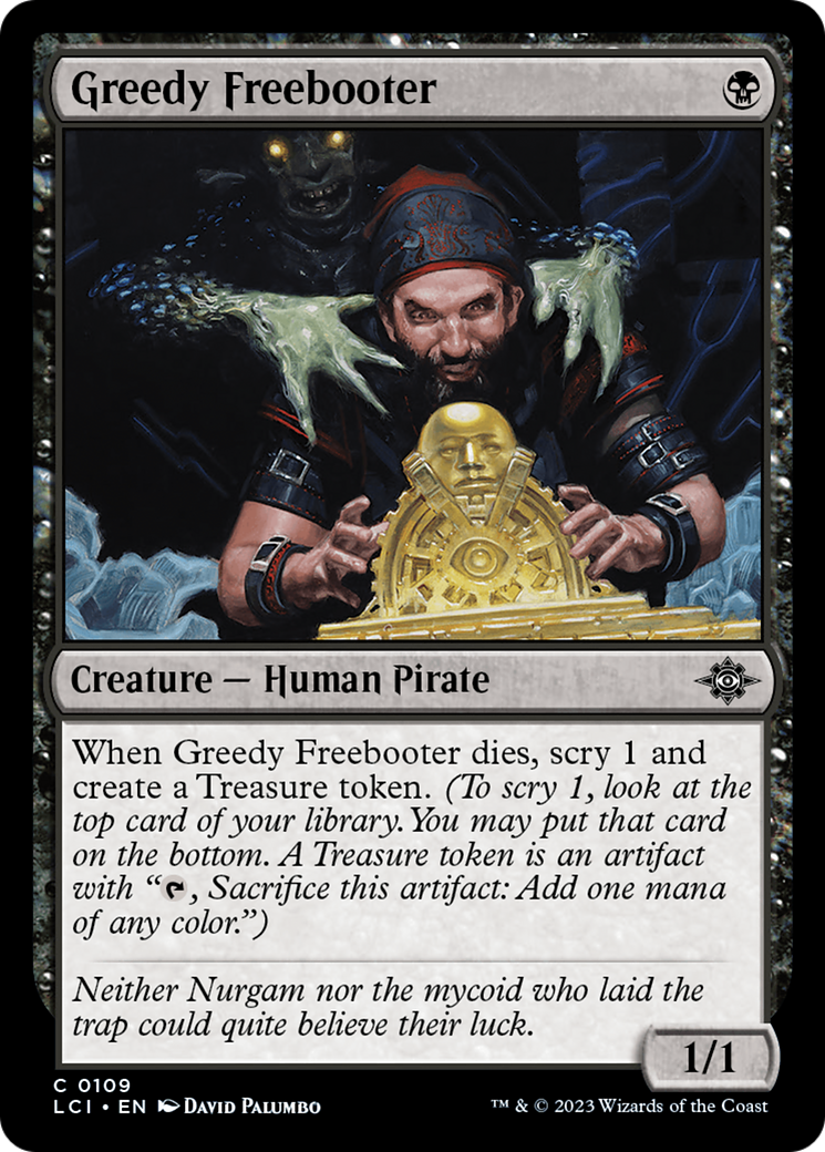 Greedy Freebooter (LCI-109) [The Lost Caverns of Ixalan] MTG Single Wizards of the Coast
