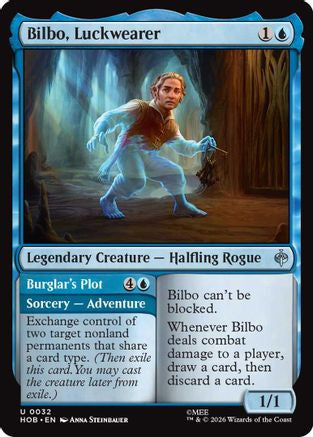 Bilbo, Luckwearer (HOB-032) [The Hobbit] MTG Single Wizards of the Coast