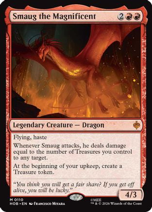 Smaug the Magnificent (HOB-110) [The Hobbit] MTG Single Wizards of the Coast