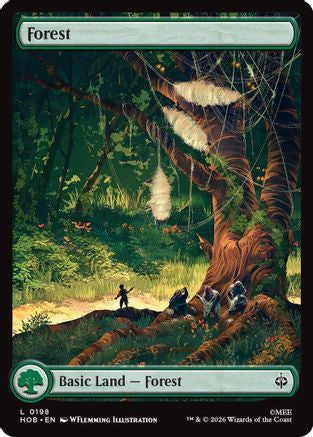 Forest (0198) (HOB-198) [The Hobbit] MTG Single Wizards of the Coast