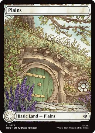 Plains (0313) (HOB-313) [The Hobbit] MTG Single Wizards of the Coast