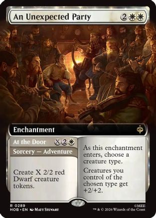 An Unexpected Party (HOB-289) [The Hobbit] MTG Single Wizards of the Coast