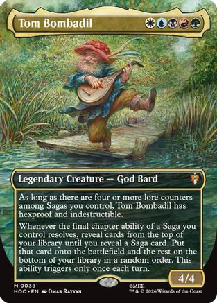 Tom Bombadil (HOC-038) [The Hobbit: Eternal-Legal] Foil MTG Single Wizards of the Coast