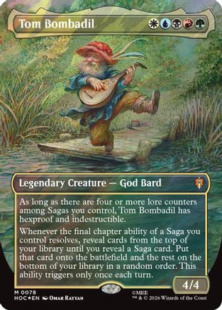 Tom Bombadil (Surge Foil) (HOC-078) [The Hobbit: Eternal-Legal] Foil MTG Single Wizards of the Coast