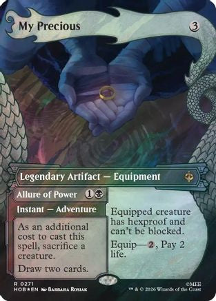 My Precious (Surge Foil) (HOB-271) [The Hobbit] Foil MTG Single Wizards of the Coast