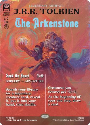 The Arkenstone (Surge Foil) (HOB-283) [The Hobbit] Foil MTG Single Wizards of the Coast