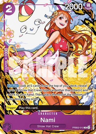 Nami (Welcome Pack 2026 Vol.1) (PRB02-012) [One Piece Promotion Cards] One Piece Single Bandai