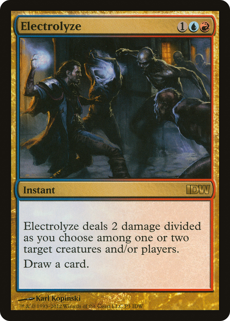 Electrolyze (IDW Comics 2012) (MEDIA-0P3) [Misc] IDW Comics Inserts MTG Single Wizards of the Coast