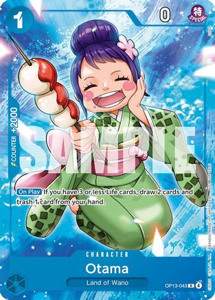 Otama (Welcome Pack 2026 Vol.1) (OP13-043) [One Piece Promotion Cards] One Piece Single Bandai