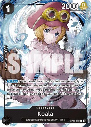 Koala (Welcome Pack 2026 Vol.1) (OP12-086) [One Piece Promotion Cards] One Piece Single Bandai