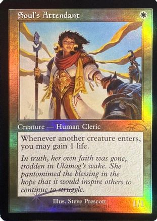 Soul's Attendant (SLD-7147) [Secret Lair] Drop Series Foil MTG Single Wizards of the Coast