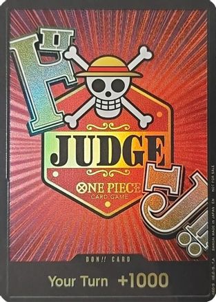 DON!! Card (Judge Promo) [One Piece Promotion Cards] Foil One Piece Single Bandai