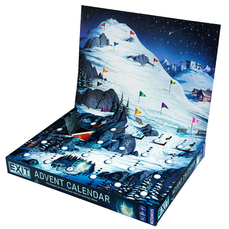 Exit: Advent Calendar - The Mystery of the Ice Cave (2021) Board Games Kosmos   