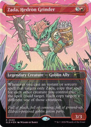 Zada, Hedron Grinder (SLD-2406) [Secret Lair] Drop Series Foil MTG Single Wizards of the Coast