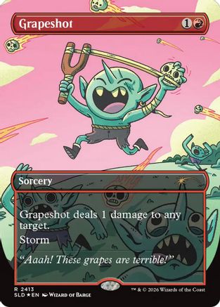 Grapeshot (SLD-2413) [Secret Lair] Drop Series Foil MTG Single Wizards of the Coast