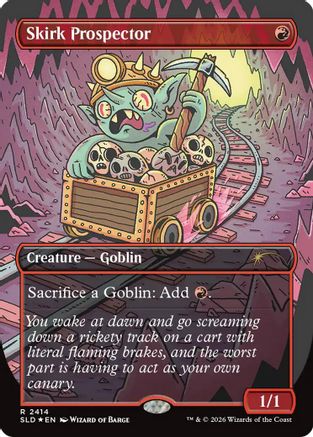 Skirk Prospector (SLD-2414) [Secret Lair] Drop Series Foil MTG Single Wizards of the Coast