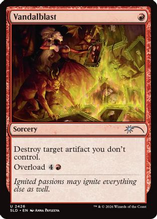 Vandalblast (2426) (SLD-2426) [Secret Lair] Drop Series MTG Single Wizards of the Coast