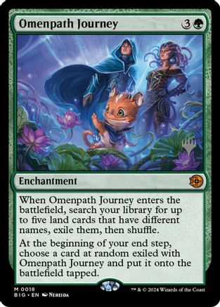 Omenpath Journey (PPSOS-018) [Promo Pack: Secrets of Strixhaven] Foil MTG Single Wizards of the Coast