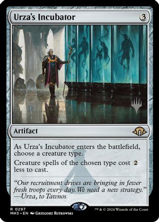 Urza's Incubator (PPSOS-297) [Promo Pack: Secrets of Strixhaven] MTG Single Wizards of the Coast