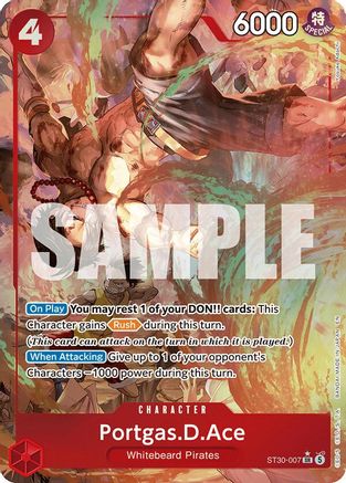 Portgas.D.Ace (Parallel) (ST30-007) [Starter Deck EX: Luffy & Ace] Foil One Piece Single Bandai