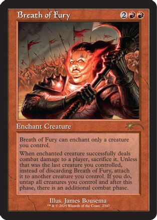 Breath of Fury (SLD-2347) [Secret Lair] Drop Series MTG Single Wizards of the Coast