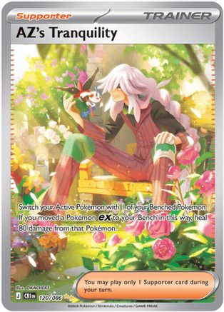 AZ's Tranquility - 120/086 Holofoil [ME04 Chaos Rising] Pokemon Single Pokémon