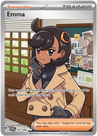 Emma - 107/086 Holofoil [ME04 Chaos Rising] Pokemon Single Pokémon