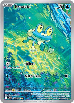 Froakie - 088/086 Holofoil [ME04 Chaos Rising] Pokemon Single Pokémon
