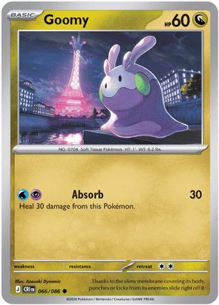 Goomy (66) Reverse Holofoil [ME04 Chaos Rising] Pokemon Single Pokémon