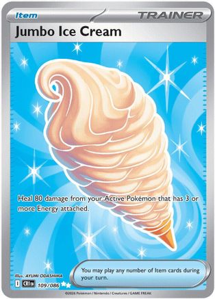 Jumbo Ice Cream (109) Holofoil [ME04 Chaos Rising] Pokemon Single Pokémon